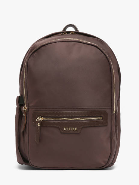 Backpack Etrier Brown celeste business ECEL8382