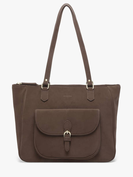 Sac Porté épaule Eve Hexagona Marron eve 6520335