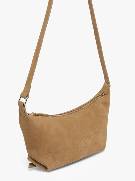 Sac Bandoulière Cavalier Nubuck Cuir Etrier Marron cavalier nubuck ECAN228M vue secondaire 2