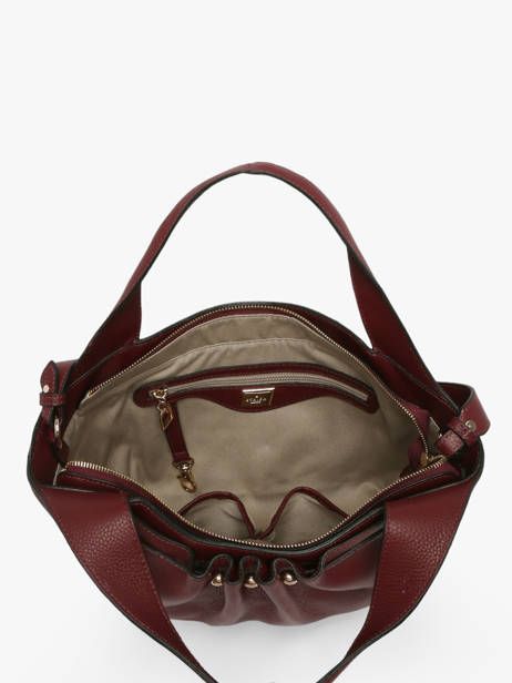 Satchel Foudre Leather Etrier Red foudre EFOD238M other view 5