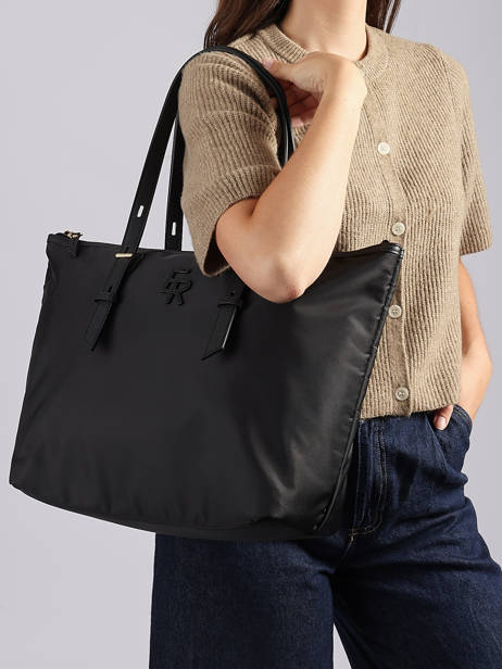 A4 Size Shoulder Bag Atlas Etrier Black atlas EATS219L other view 1