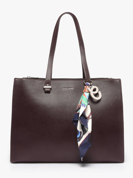 Shoulder Bag Saffiano David jones Brown saffiano 4N