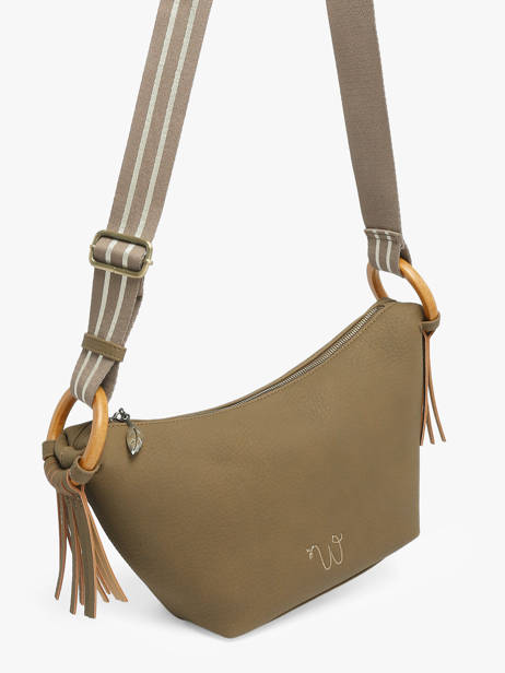 Shoulder Bag Camomille Woomen Green camomille WCAO3S other view 2