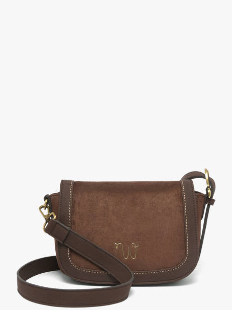 Sac Bandoulière Ellebore Woomen Marron ellebore WHEB03