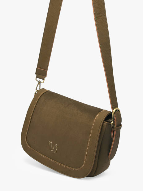 Sac Bandoulière Ellebore Woomen Vert ellebore WHEB04 vue secondaire 2