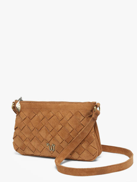 Sac Bandoulière Aubepine Woomen Marron aubepine WAUB45 vue secondaire 2