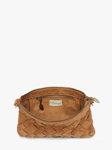 Sac Bandoulière Aubepine Woomen Marron aubepine WAUB45 vue secondaire 4