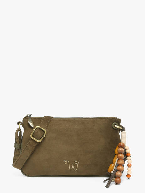 Sac Bandoulière Ginseng Woomen Vert ginseng WGIN01