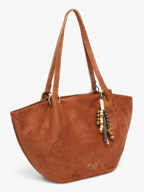 Shoulder Bag Ginseng Woomen Brown ginseng WGIN07 other view 2