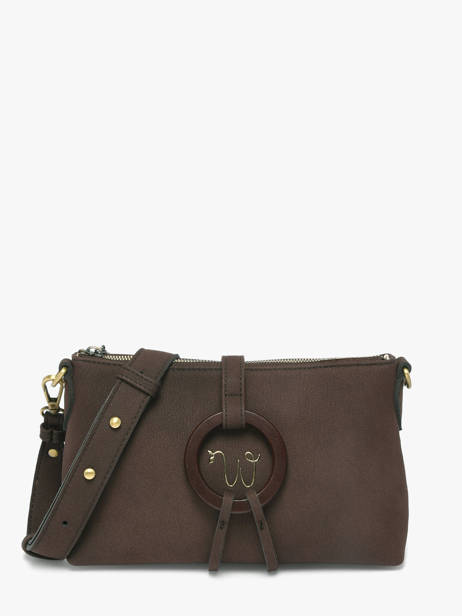 Sac Bandoulière Verveine Woomen Marron verveine WVER01