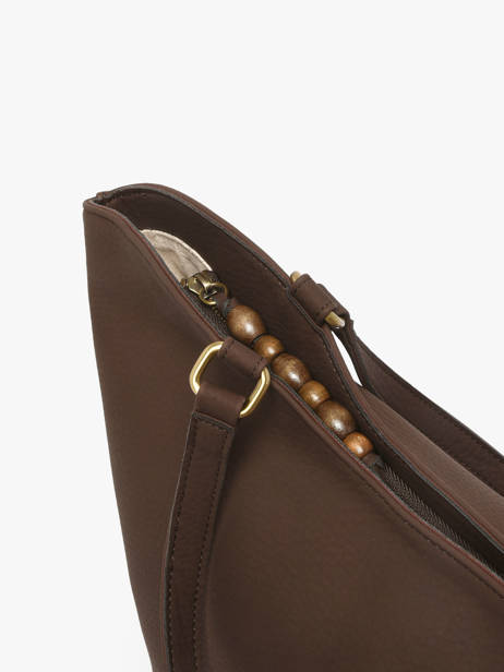Sac Porté épaule Neflier Pearl Woomen Marron neflier pearl WNEP03 vue secondaire 3