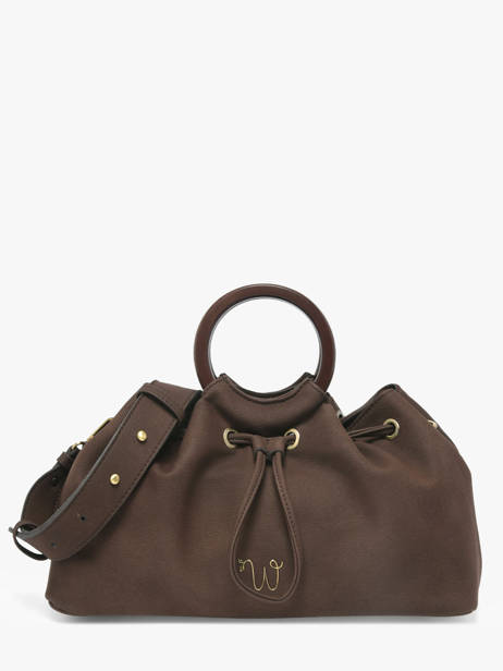 Sac Bandoulière Verveine Woomen Marron verveine WVER04