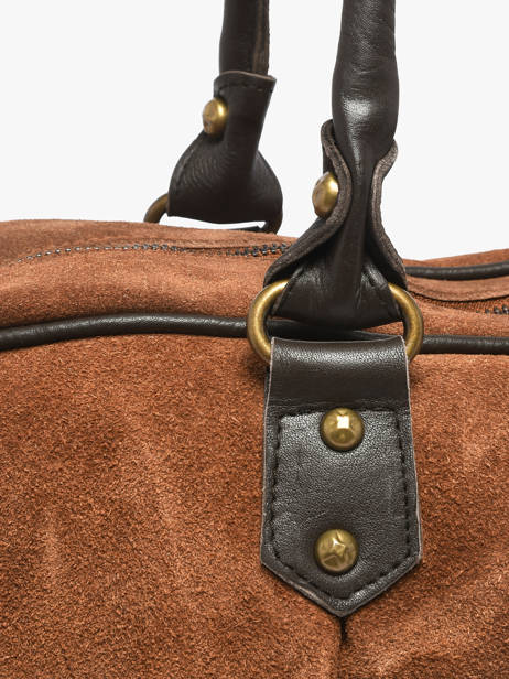 Sac Porté épaule A4 Vienne Cuir Basilic pepper Marron vienne BVIE04 vue secondaire 2