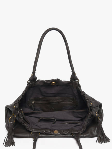 Shoulder Bag Cow Leather Basilic pepper Brown cow BCOW89 other view 3
