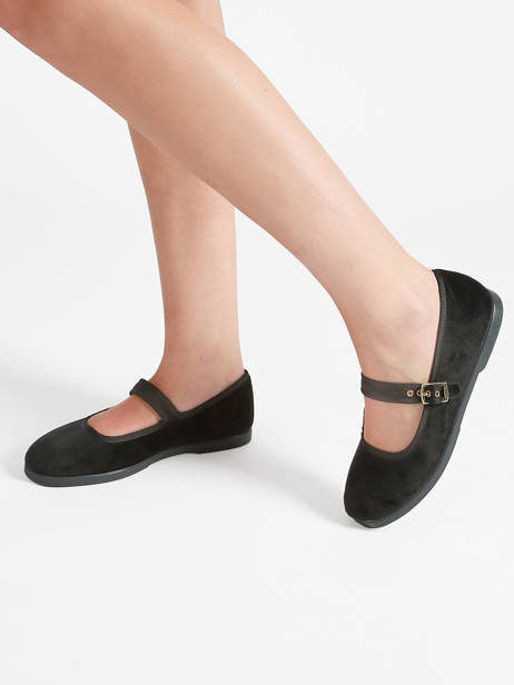 Ballerinas With Straps Victoria Black women 1080111 other view 1