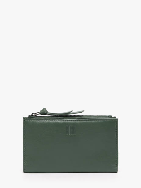 Portefeuille Cuir Biba Vert wallet VAW3L
