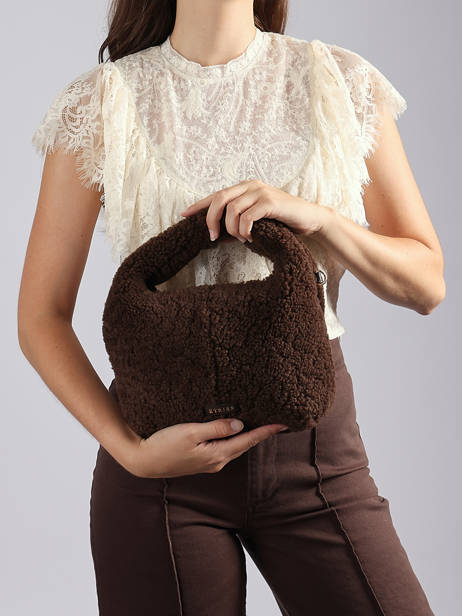Crossbody Bag Amboise Leather Etrier Brown amboise EAMB218S other view 1