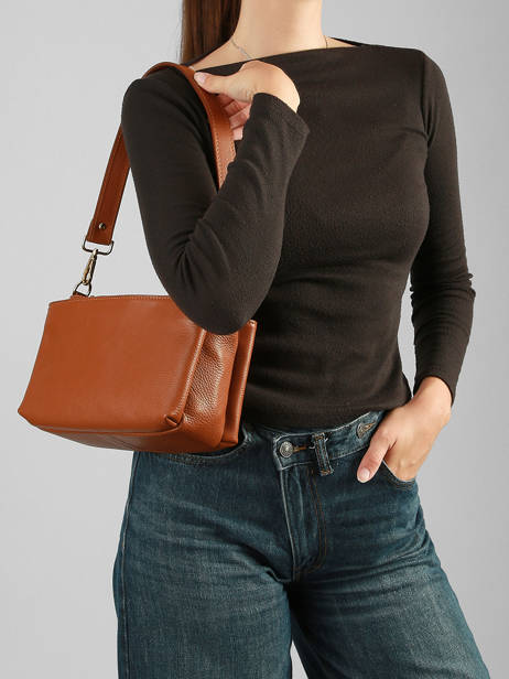 Crossbody Bag Caviar Leather Milano Brown caviar CA25066O other view 1