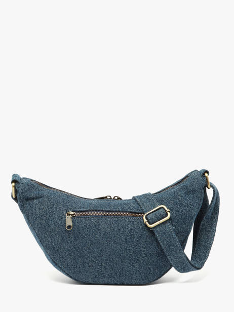 Sac Bandoulière Denim Coton Hindbag Bleu denim DE vue secondaire 3
