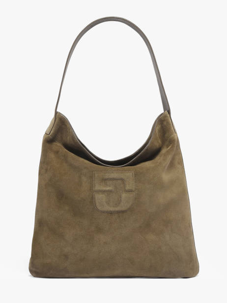 Shoulder Bag Folk Lady Leather Gerard darel Green folk lady DES72407