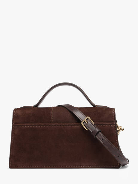 Sac Bandoulière Suede Ily Cuir Lancaster Marron suede ily 10 vue secondaire 3