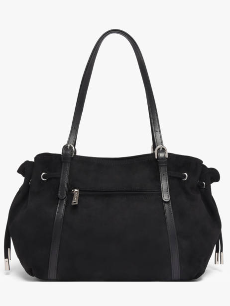 Sac Porté épaule Velvet Emma Polyester Lancaster Noir velvet emma 97 vue secondaire 3