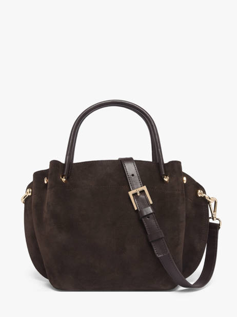 Shoulder Bag Suede Louisa Leather Lancaster Brown suede louisa 103 other view 3