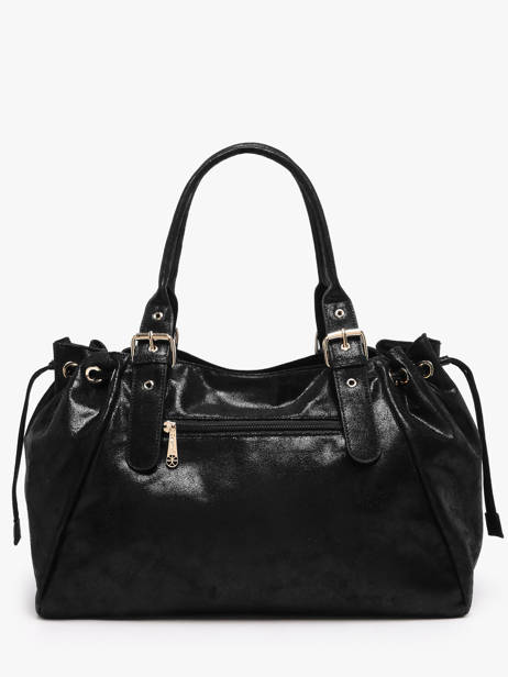 A4 Size Shoulder Bag Lace Gallantry Black lace 3 other view 2