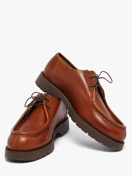 Derby Shoes In Leather Kleman Brown men B00005C other view 2