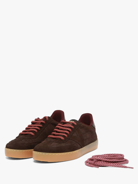 Sneakers In Leather Victoria Beige women 1126244 other view 1