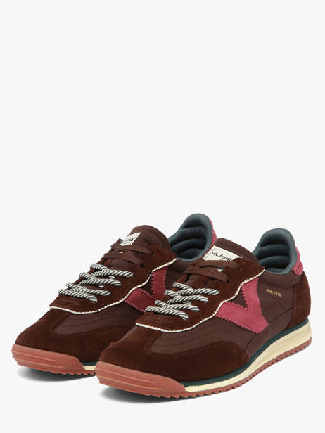 Sneakers In Leather Victoria Beige women 1158113 other view 1