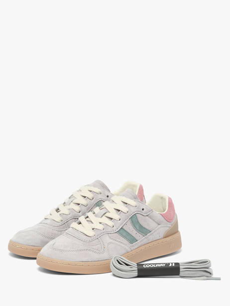 Sneakers In Leather Coolway Gray women 7693297 other view 1