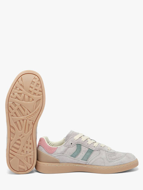 Sneakers In Leather Coolway Gray women 7693297 other view 2
