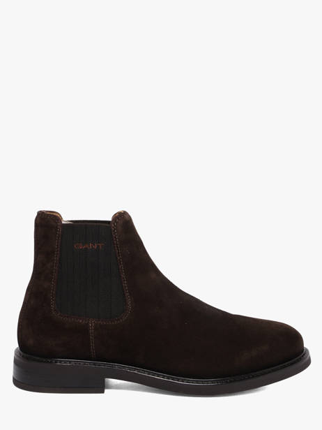 Chelsea Boots In Leather Gant Brown men 33653464