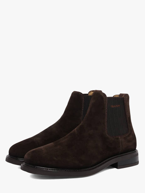 Chelsea Boots In Leather Gant Brown men 33653464 other view 1