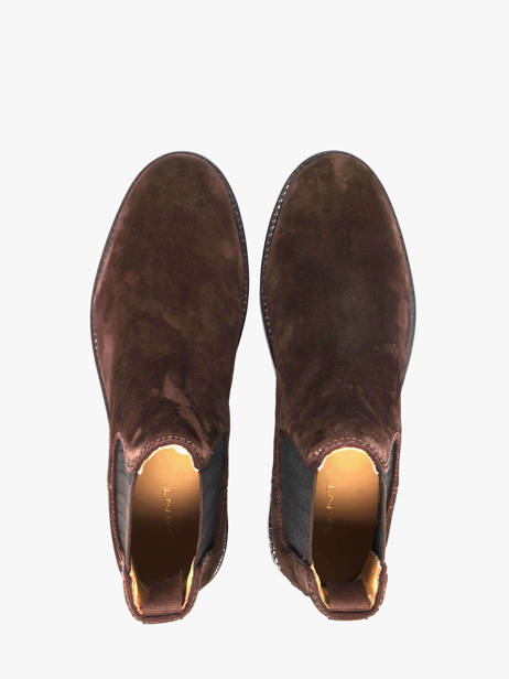 Chelsea Boots In Leather Gant Brown men 33653464 other view 3