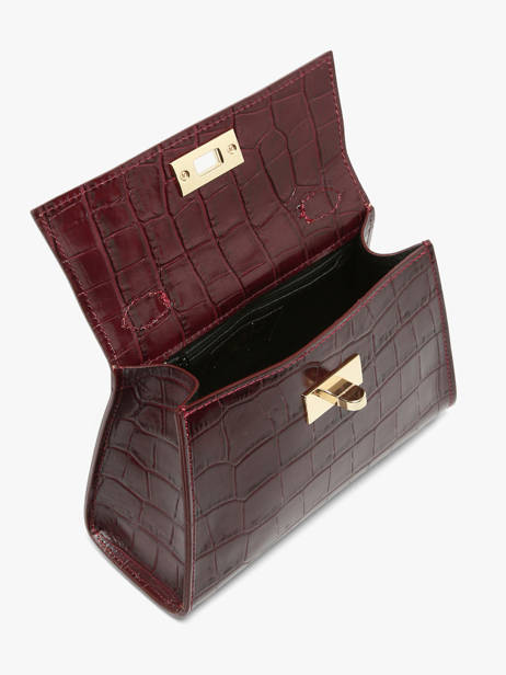 Sac Bandoulière Milano Rouge cocco balo CB25116 vue secondaire 2