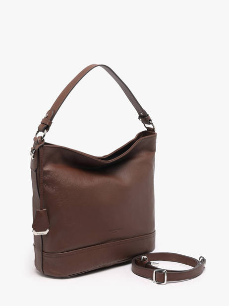 Besace Confort Cuir Hexagona Marron confort 464994 vue secondaire 3