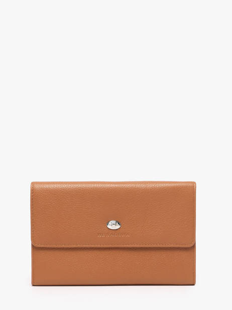 Continental Wallet Leather Hexagona Brown confort 467466R