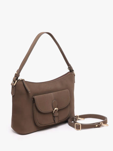 Shoulder Bag Eve Hexagona Brown eve 6520334 other view 1