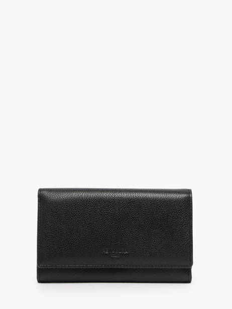 Wallet Leather Hexagona Black confort 467779R