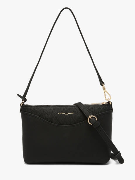 Leather Ingrid Crossbody Bag Nathan baume Black riviera 1 other view 4