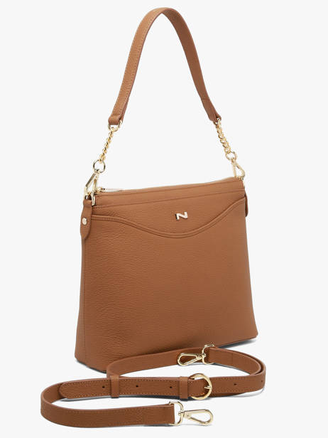 Leather Greta Shoulder Bag Nathan baume Brown riviera 2 other view 1