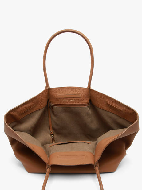 Sac Porté épaule Nymphea Cuir Nathan baume Marron nymphea 7 vue secondaire 3