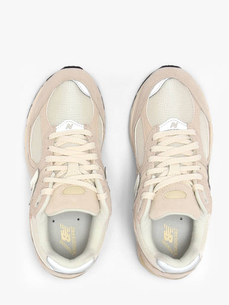 Sneakers 2002r En Cuir New balance Beige boy M2002RCC vue secondaire 3