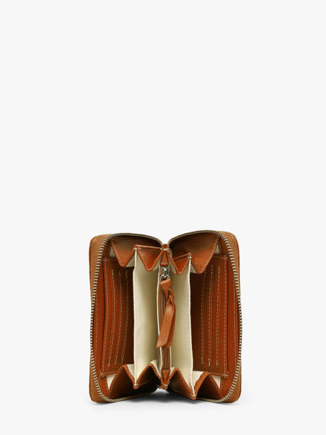 Portefeuille Cuir Paul marius Orange la suite ALICESUI vue secondaire 1
