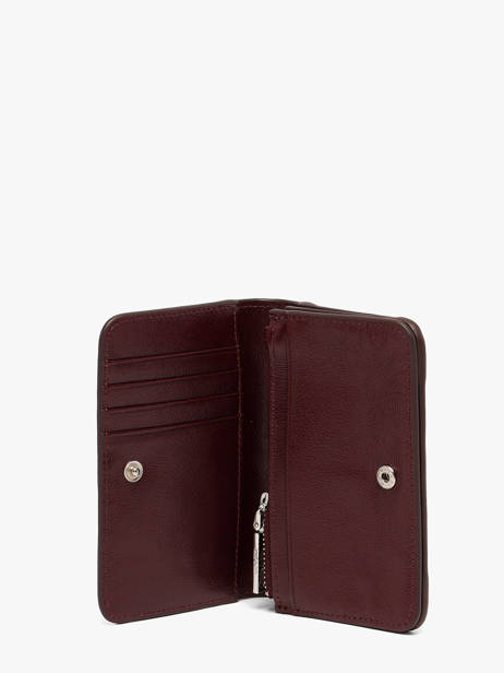 Portefeuille Ysia Cuir Nat et nin Rouge vintage YSIA vue secondaire 1