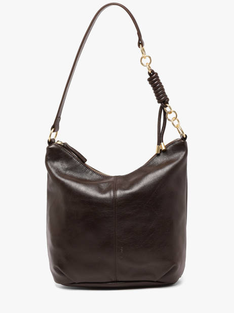 Sac Porté épaule Sora Cuir Nat et nin Marron vintage SORA