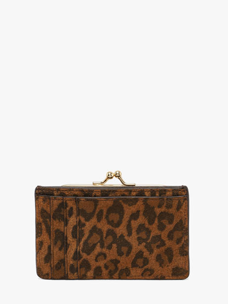 Porte-monnaie Mira Cuir Nat et nin Marron vintage MIRA vue secondaire 2