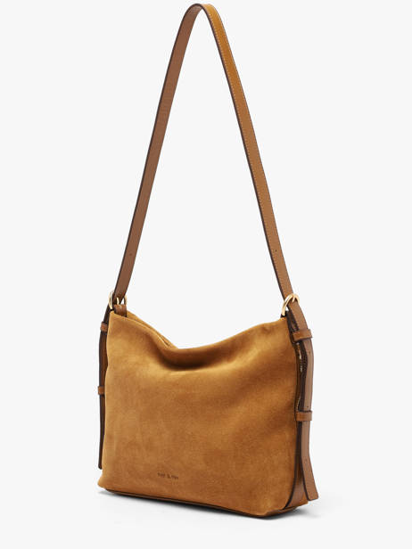 Sac Bandoulière Moreen Nat et nin Marron vintage MIMOREEN vue secondaire 2